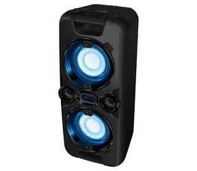 Sencor SSS 3800 czarny / bezprzewodowy głośnik podświetlany z mikrofonem / 60 W / Bluetooth 2.1 / USB / 4000 mAh / LCD