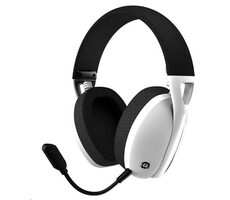 Canyon CND-SGHS13W biały / bezprzewodowy zestaw słuchawkowy do gier / mikrofon / 2,4 GHz / BT 5.2 / USB-C / dźwięk przestrzenny 7.1 / słuchawka 40 mm