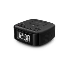 Rozpakowany - Philips TAR7705 czarny / Budzik z radiem / Bluetooth / Ładowanie Qi / rozpakowany