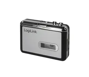 Rozpakowany - LogiLink UA0156 srebrny / Odtwarzacz kasetowy / USB-A / 3,5 mm / rozpakowany