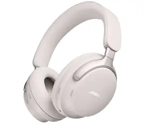 Słuchawki bezprzewodowe Bose QuietComfort Ultra białe / Mikrofon / ANC / Bluetooth 5.3 / do 24 godzin