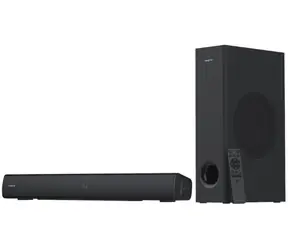 Bez pudełka - Creative Stage V2 2.1 Czarny / Soundbar / 2.1 / 160 W RMS / BT / HDMI / OPT / AUX / USB / Bez pudełka