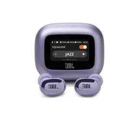 JBL Live Buds 3 fioletowe / Bezprzewodowe słuchawki douszne / Mikrofon / Bluetooth 5.3 / IP55 / ANC