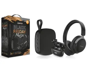Aligator AUDIO COMBO 3w1 / Aligator Pods PRO 3, głośnik bezprzewodowy Aligator P10, słuchawki bezprzewodowe Aligator BH193