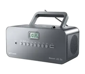 Rozpakowany - Muse M-30 BT czarny / Radio przenośne / FM / MW / PLL / CD / USB / Bluetooth / AUX / rozpakowany