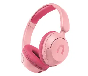 Niceboy Kiddie 2 różowe / Słuchawki bezprzewodowe dla dzieci / Bluetooth 6.0
