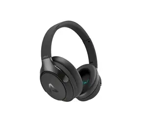 Lamax MuseComfort1 ANC / słuchawki bezprzewodowe z mikrofonem / Bluetooth / USB-C / jack 3,5 mm 