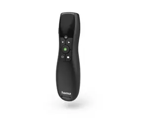 Prezenter bezprzewodowy HAMA Greenlight 4w1 czarny / zielony laser