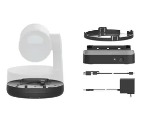 Kit rozszerzający Logitech - rozszerzenie wideo/audio 10 Mb LAN / USB-C / USB 2.0 / CAT 5e / do 100 m