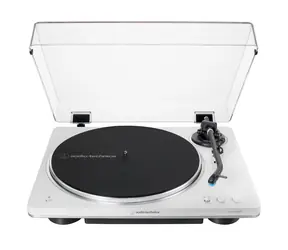 Audio-Technica AT-LP70XBTWS biały / Gramofon / 33,3 i 45 obr./min / RCA / przedwzmacniacz  