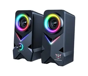 Onikuma L2 czarny / Głośniki gamingowe / RGB / USB / Bluetooth / kabel 1,4 m