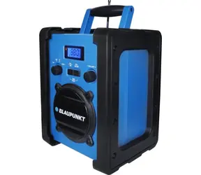 Bez opakowania - Blaupunkt PP30BT niebieski / przenośne, wytrzymałe radio / 5 W / Bluetooth / czas pracy na baterii do 10 godzin / bez opakowania