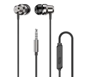 Słuchawki douszne przewodowe Dudao X10 PRO czarne / z mikrofonem / mini jack 3,5 mm / kabel 1,2 m