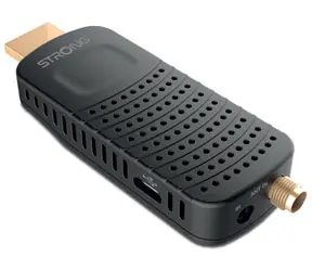 Strong SRT 84 czarny / Tuner cyfrowy DVB-T2 / FHD / micro-USB / HDMI
