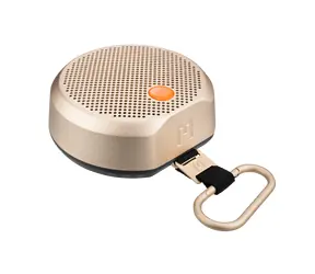 Głośnik Mondo Speaker Small złoty / głośnik przenośny / 25 W / 3000 mAh / USB-C