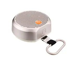 Głośnik Mondo Mały srebrny / głośnik przenośny / 25 W / 3000 mAh / USB-C