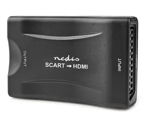 Konwerter Nedis VCON3463BK SCART na HDMI / Full HD / jednokierunkowy / 1080p