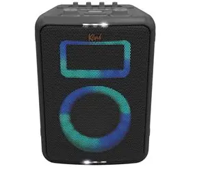 Klipsch Vegas czarny / głośnik imprezowy Bluetooth / 220 W / mikrofon / AUX / USB / RGB / IPX4