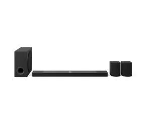 LG S95TR czarny / Soundbar 9.1.5 / moc 810W / subwoofer z głośnikami tylnymi / Bluetooth / USB / HDMI
