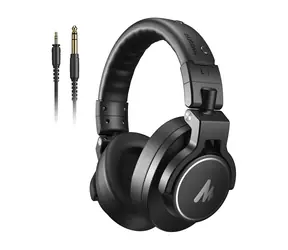 Maono MH700 czarne / słuchawki z otwartym przewodem / 3,5 mm i 6,5 mm / 1,8 m
