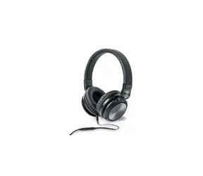 Rozpakowane - Muse M-220 CF czarne / Słuchawki z mikrofonem / 3,5 mm / 1,2 m / rozpakowane