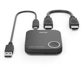 Bez opakowania - Adapter HDMI do pełnego bezprzewodowego wyświetlania / Adapter bezprzewodowy / Full HD 1080p / zasięg 30 m / Zasilanie USB / bez opakowania
