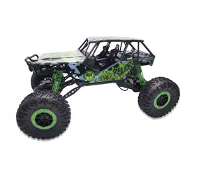 AMEWI Crazy Crawler 4WD Rock Crawler Zielony / Samochód RC / 1:10 / Pilot / 2,4 GHz / NiMH 700 mAh 9,6 V