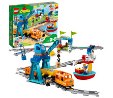 LEGO® DUPLO® 10875 Pociąg towarowy / Ilość elementów: 105 / od 2 lat