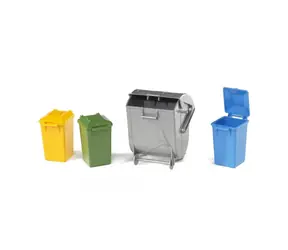 Bruder 02607 Zestaw koszy na śmieci / 1:16 / od 3 lat