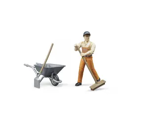 Bruder 62130 Figurka pracownika miejskiego / 1:16 / od 4 lat