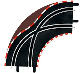 Carrera 61655 GO | D143 - Przejście na zakręcie 1|90 (2 szt.)