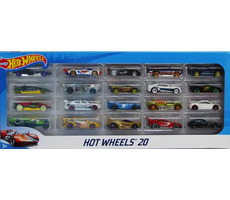 Mattel Hot Wheels H7045 Zestaw upominkowy 20 samochodzików / 1:64 / od 3 lat