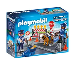 Playmobil® City Action 6878 Kontrola policyjna na punkcie kontrolnym /od 4 lat