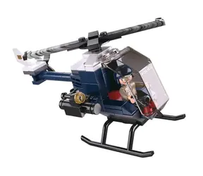 Helikopter policyjny Sluban M38-B0638B / Lego - kompatybilny / Ilość figurek|sztuk: 1|88 / od 6 lat
