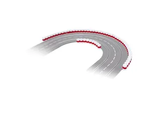 Carrera 21130 EVO | D132 | D124 - Ściana ochronna