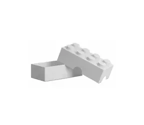 LEGO® Lunch 40231735 pudełko na przekąski 7,5 x 20 x 10 cm białe