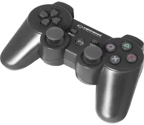 Bezprzewodowy gamepad Esperanza EGG109K z wibracjami do konsoli PS3