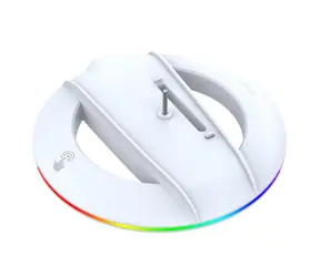 iPega P5S025S Stojak pionowy z RGB do PS5 Slim, biały