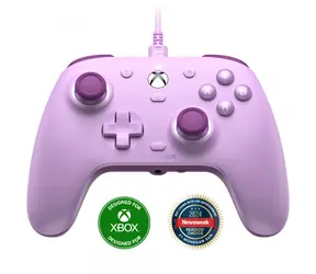 GameSir G7-SE fioletowy / Kontroler przewodowy Xbox / Drążki Halla / do Xbox Series X|S i Xbox One oraz PC