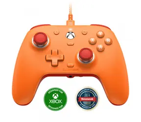 GameSir G7-SE pomarańczowy / Kontroler przewodowy Xbox / Drążki Halla / do Xbox Series X|S i Xbox One oraz PC