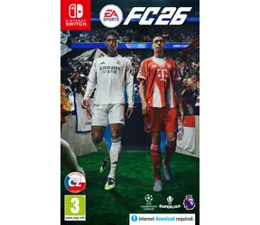 Switch EA SPORTS FC 26 / Sport / Napisy CZ / od 3 lat / Gra na Nintendo Switch
