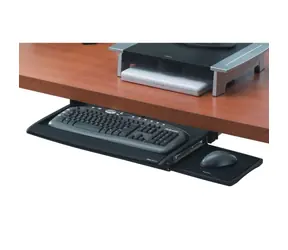 Fellowes Office Suites Uchwyt na klawiaturę i mysz w kolorze czarnym