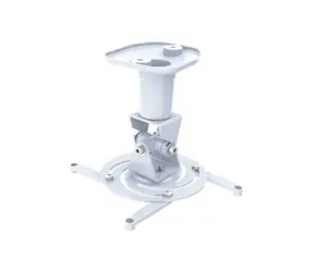 Techly Uchwyt sufitowy do projektora 22 cm / 10 kg / biały