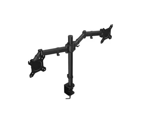 Endorfy Atlas Double / uchwyt na dwa monitory / VESA 75 i 100 mm / nośność 2x 8 kg