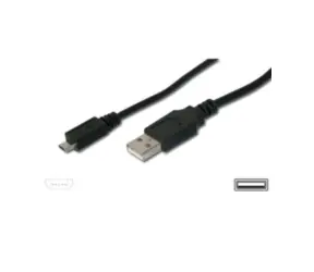Uniwersalny kabel micro USB PremiumCord , AB 2m