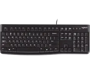 Klawiatura Logitech K120 For Business CZ- SK / USB / Przewodowa / Czarna