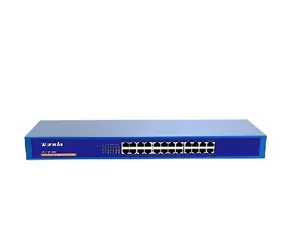 Tenda TEG1024G / 24- Port przełącznik Gigabit Ethernet / 24x 10/100/1000 Mbps / montaż w stojaku