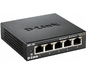D-Link DGS-105 / Switch / 5- Port 10/100/1000 Mbps