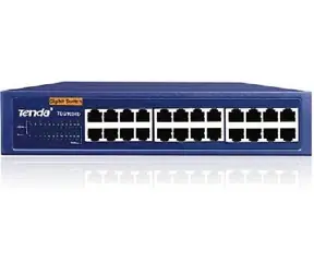 Tenda TEG1024D / 24portowy przełącznik 10/100/1000 Gigabit / metal / niebieski