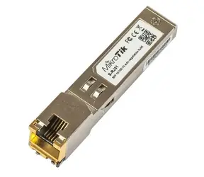 Mikrotik S-RJ01 / moduł SFP / RJ-45 10 100 1000Mbit / 100m / 1,25G